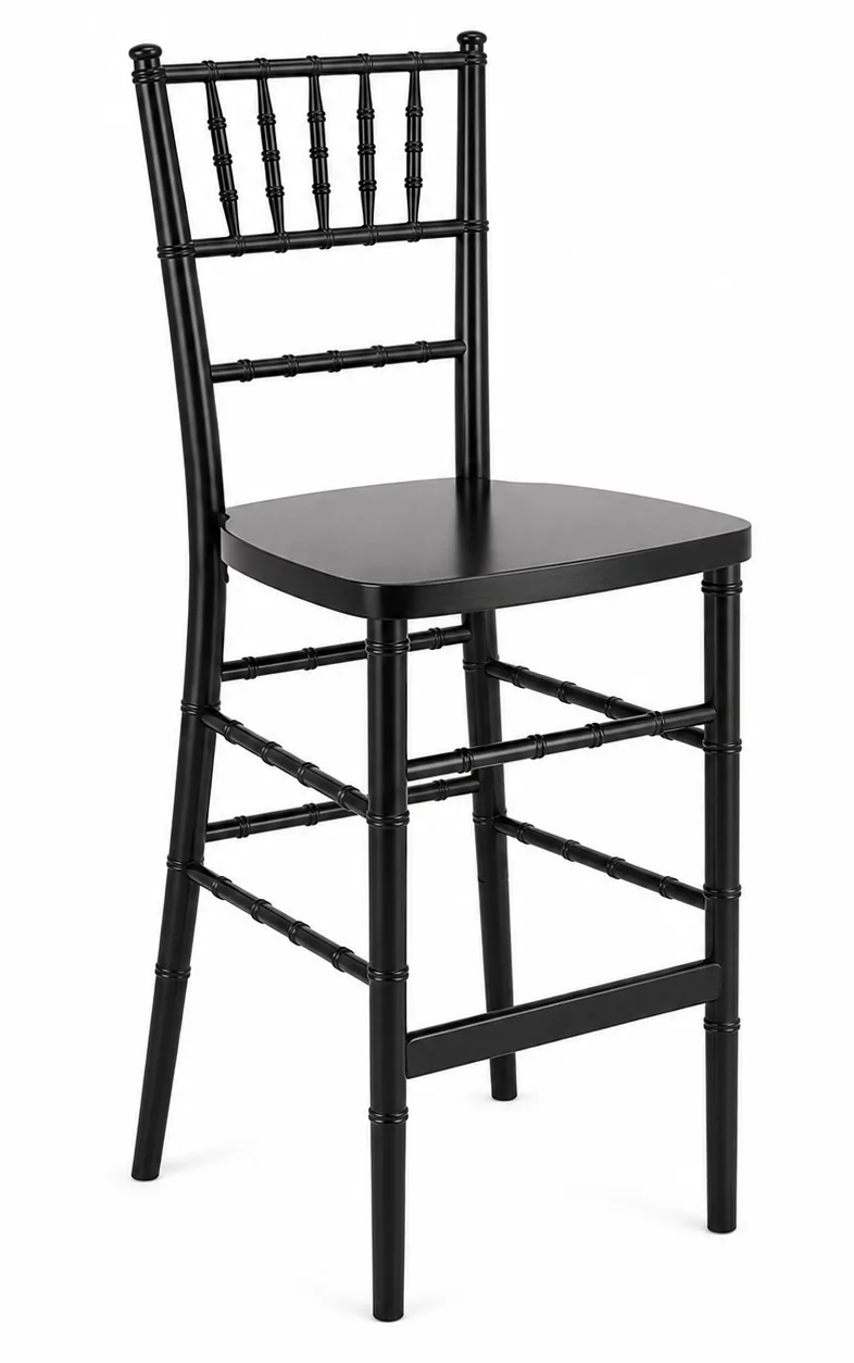 Black Chiavari Bar Stool rental – Bar Stools – Risitas Party Rentals Houston
