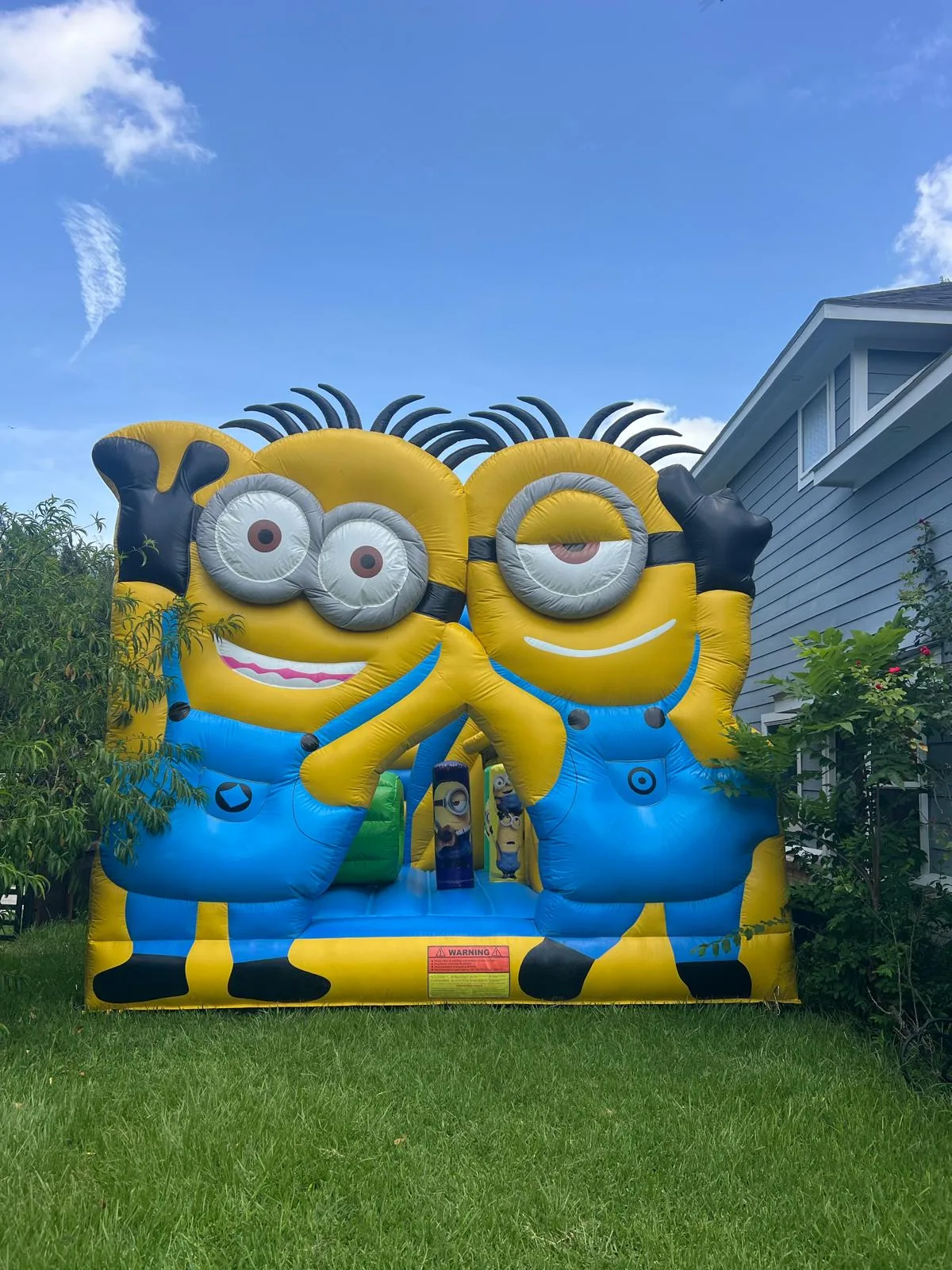 Minions Obstacle Course Bounce House – Risitas Party Rentals Houston