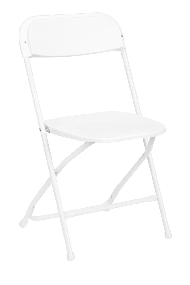 White Folding Chair rental – Chairs – Risitas Party Rentals Houston
