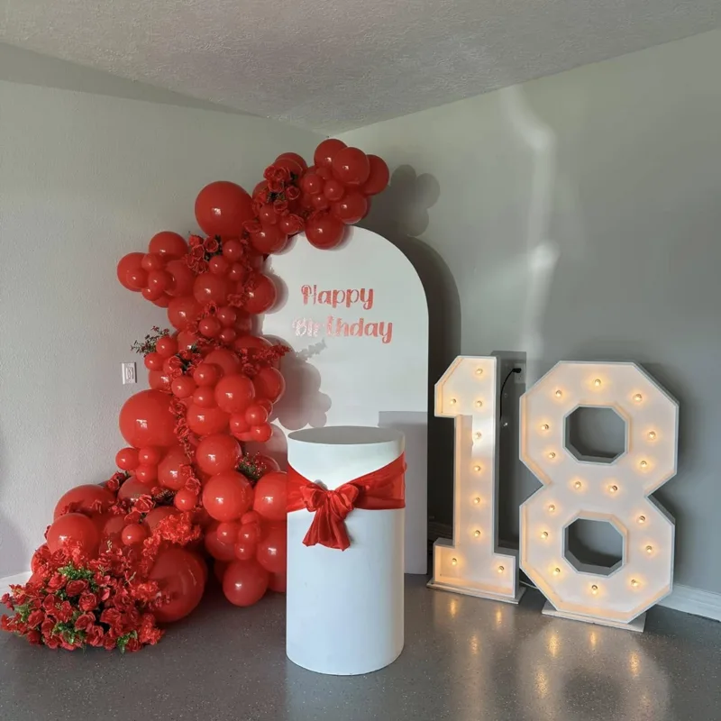 Marquee Number & Letter – Risitas Party Rentals Houston