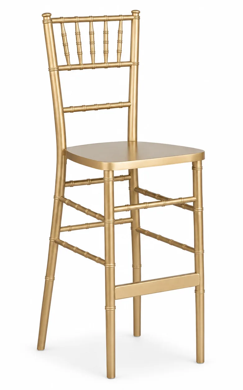 Gold Chiavari Bar Stool rental – Bar Stools – Risitas Party Rentals Houston