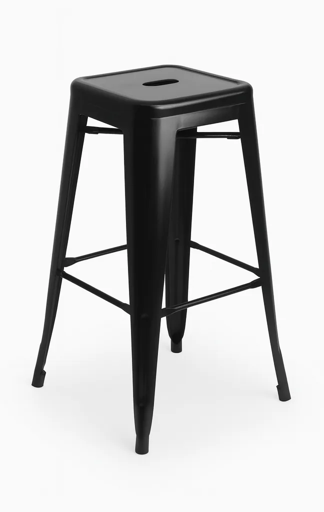 Black Metal Bar Stool rental – Bar Stools – Risitas Party Rentals Houston